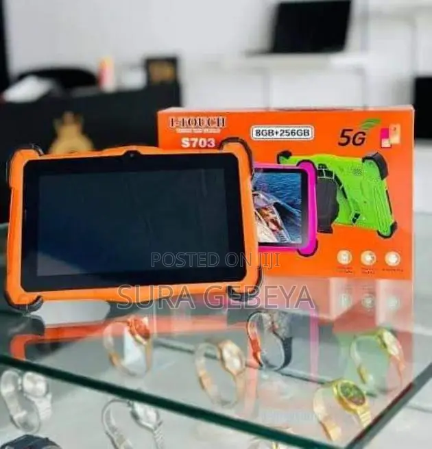 የልጆች መማሪያ ታበሌት Kids Tablet ሲም ካርድ የሚቀበል Free Delivery