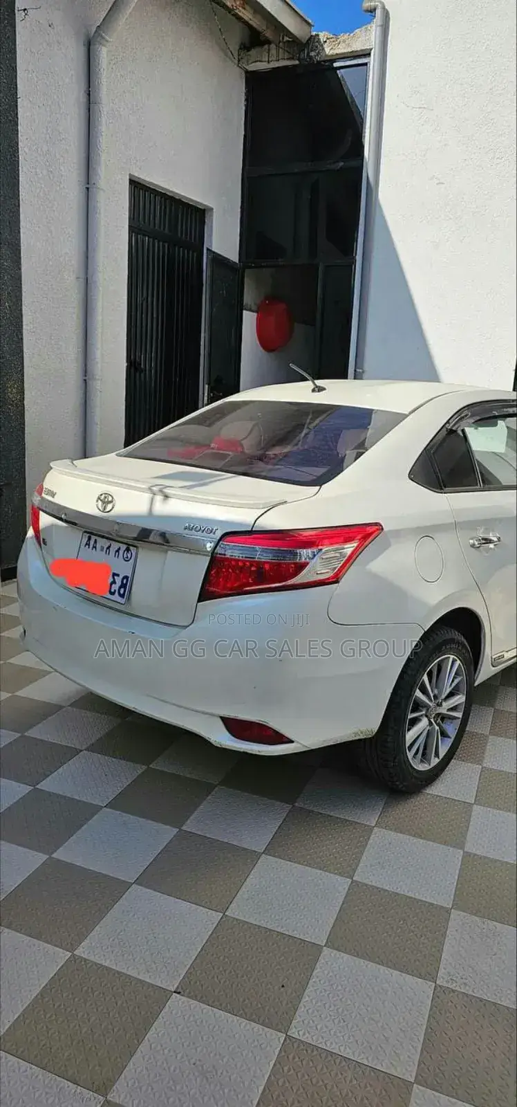 Toyota Yaris 2014 White