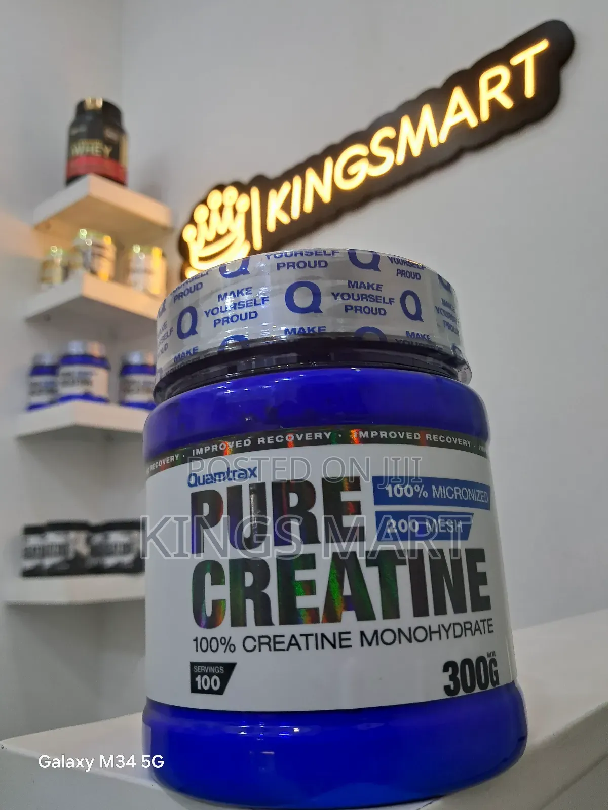 Pure Creatine 100%Creatine Monohydrate 100 Serving