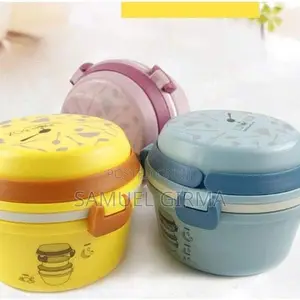 Photo - 2 Piece Stainless Steel Lunch Box