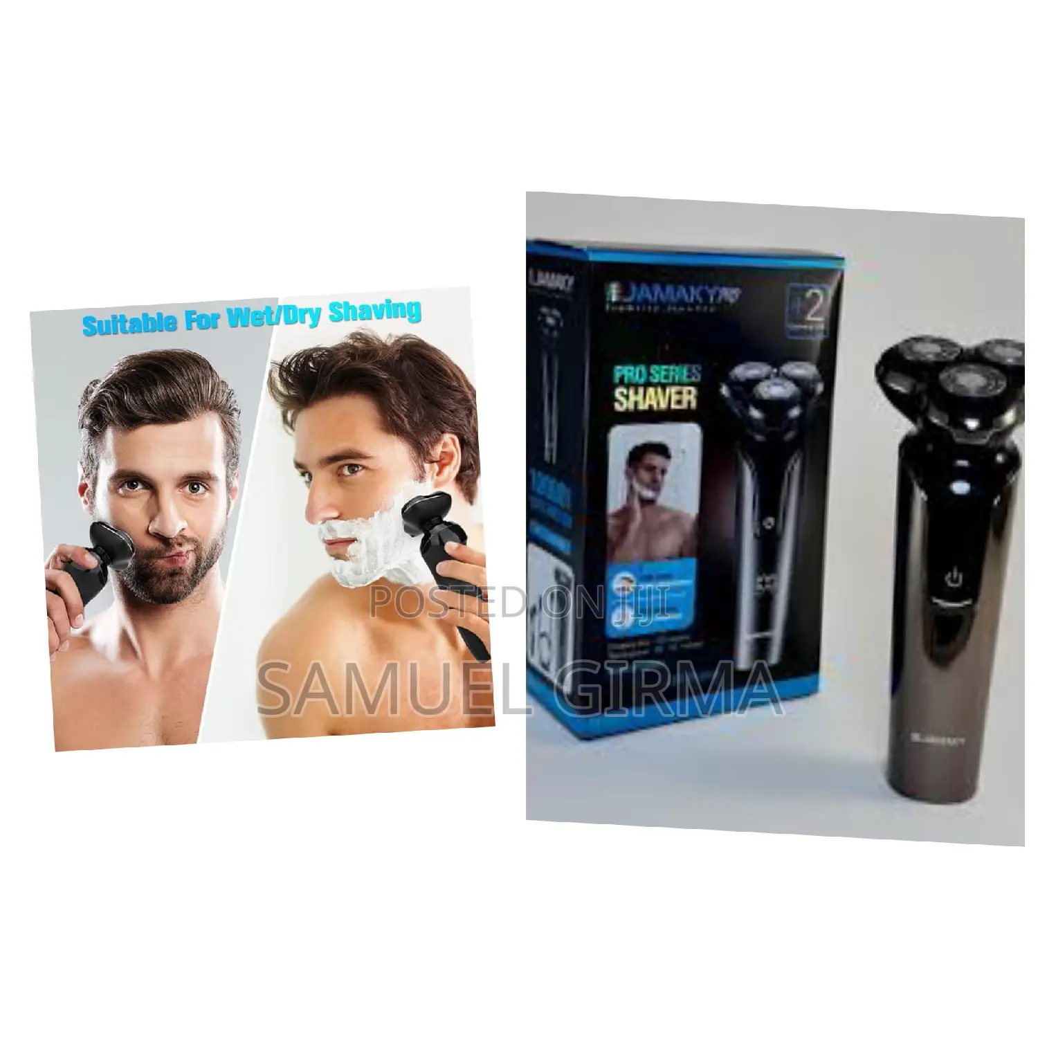 JAMAKY Men Beard Shaver