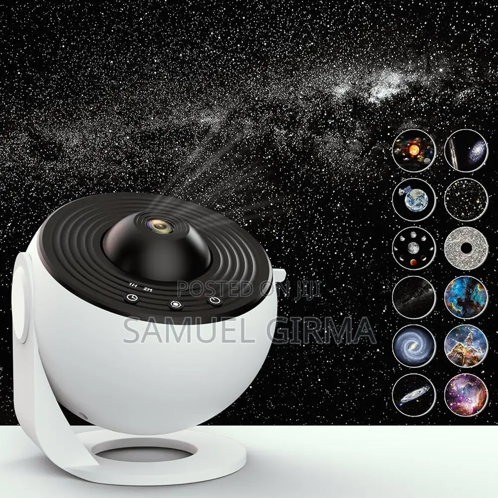 The Night Light Galaxy Projector