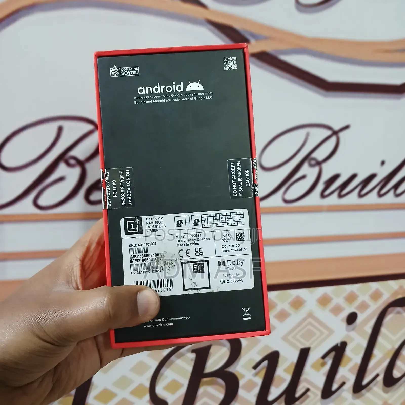 New OnePlus 12 512 GB Black