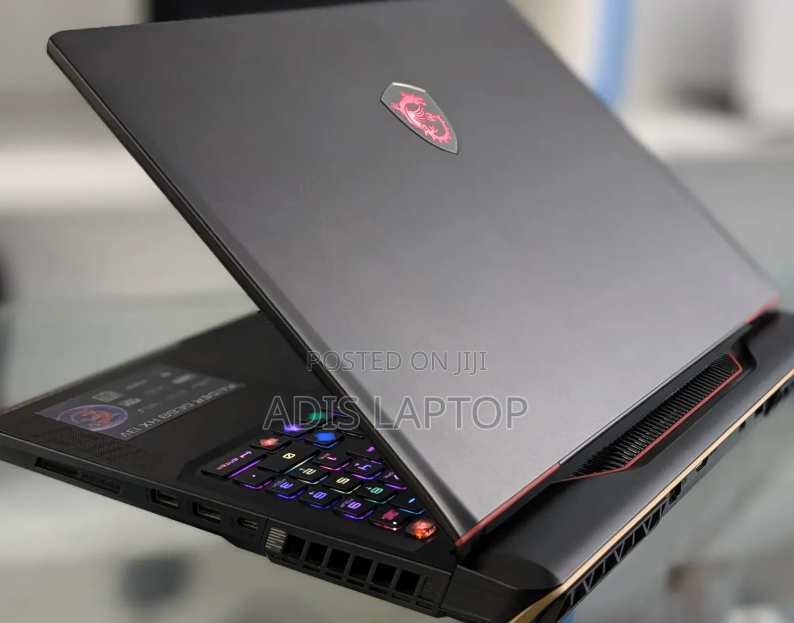 New Laptop MSI Raider GE76 12UGS 32GB Intel Core I9 SSD 1T