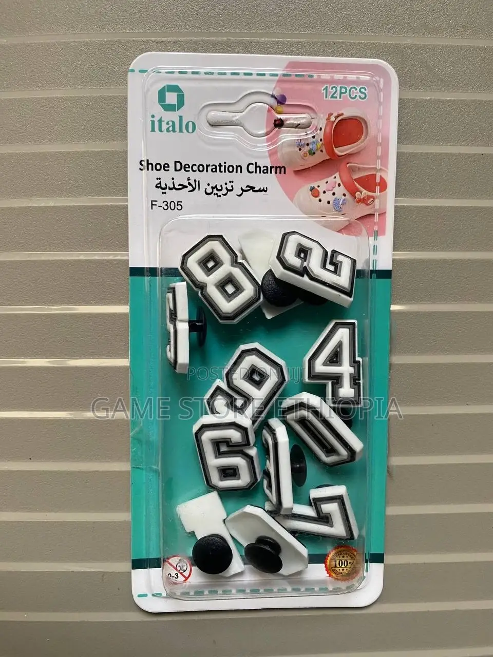 CROCS STICKERS / SHOE CHARM የጫማ ማስጌጫ Price 1500