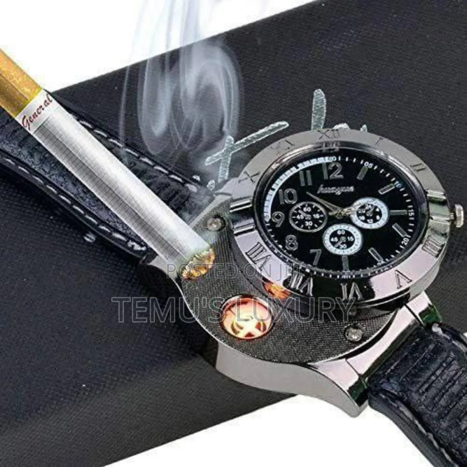 Cigarette Lighter Watch Rechargeable
