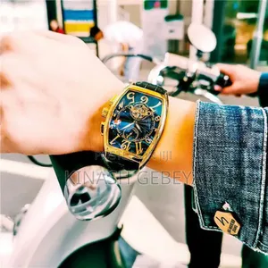 Sewore Leather Strap High Quality Watch