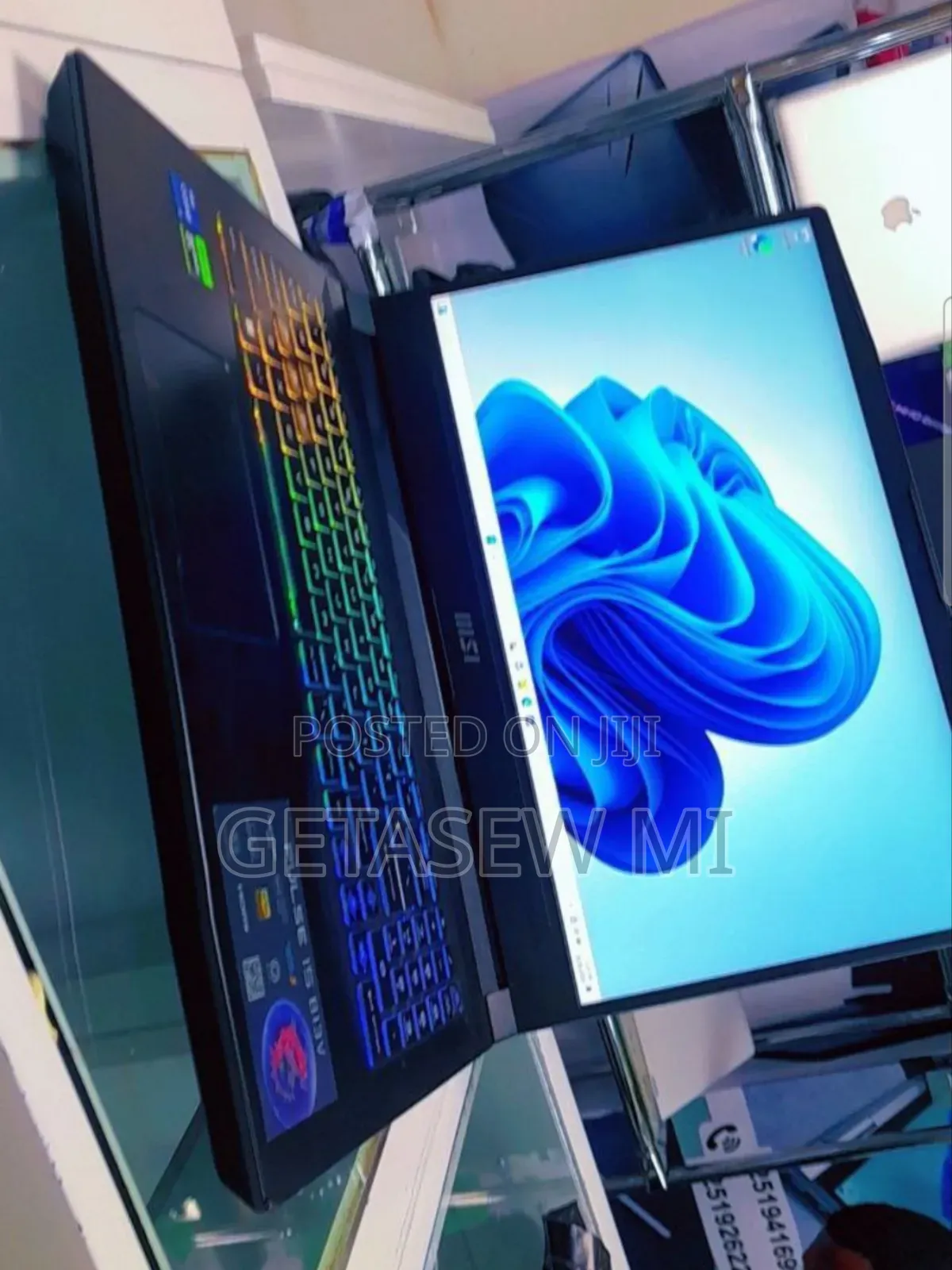 New Laptop MSI Pulse GL66 16GB Intel Core I7 SSD 1T