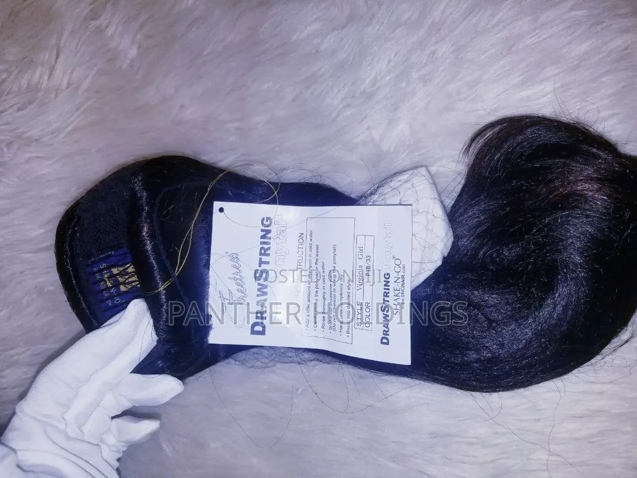 Drawstring Ponytail Premium Synthetic Fiber Hair