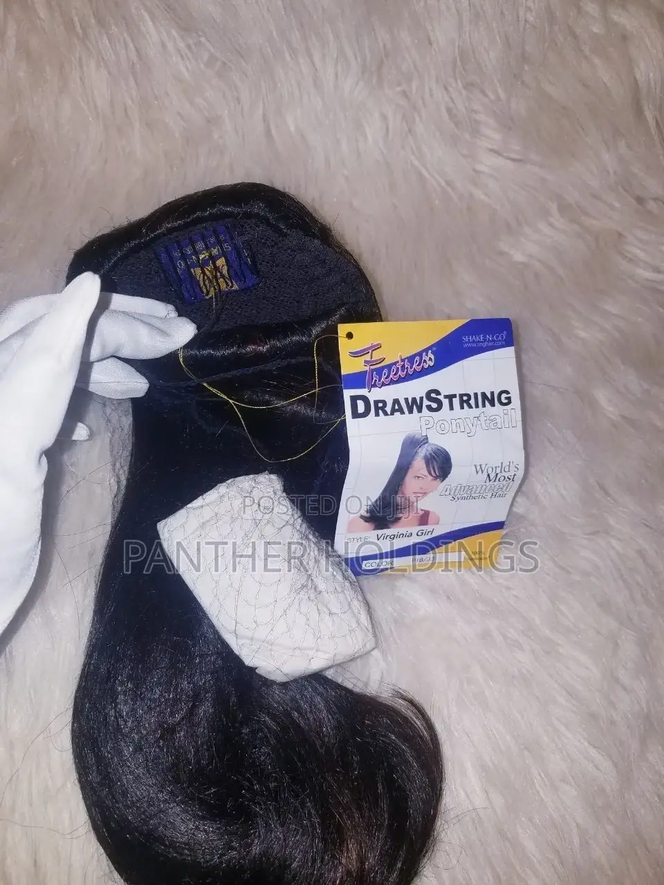 Drawstring Ponytail Premium Synthetic Fiber Hair