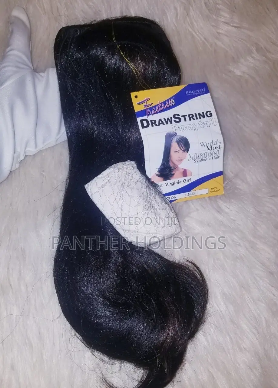 Drawstring Ponytail Premium Synthetic Fiber Hair