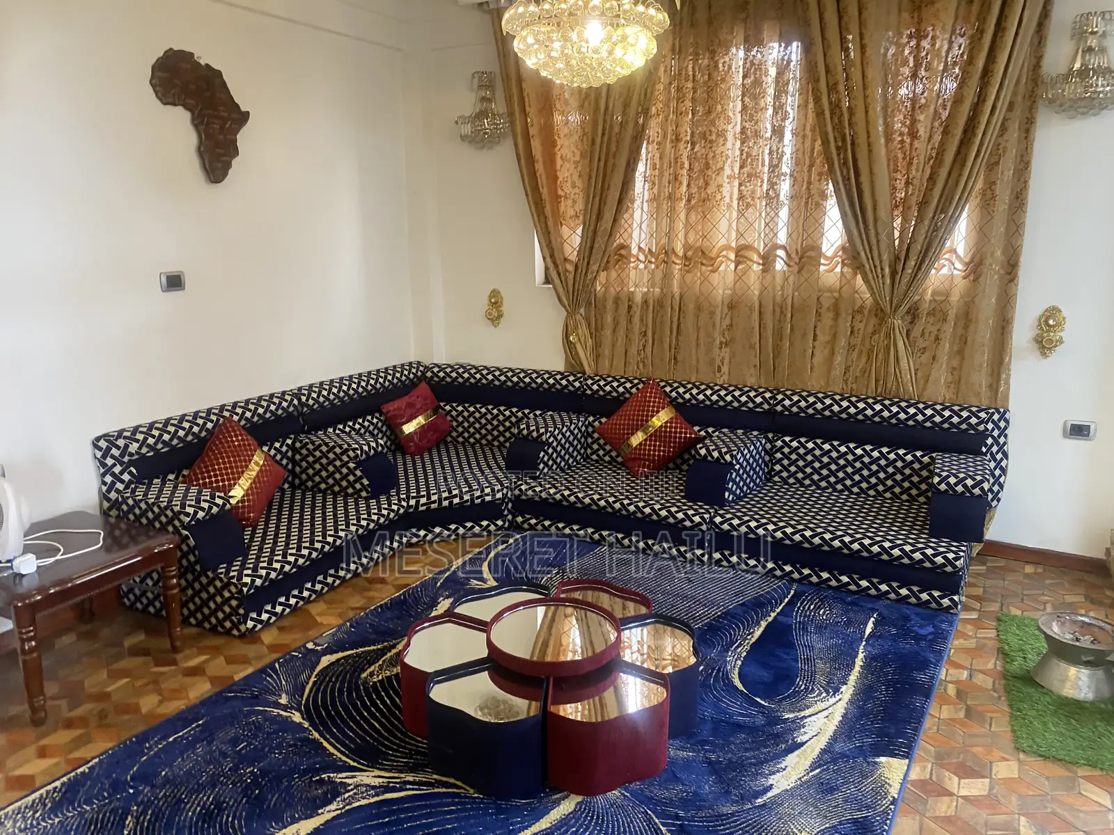 Furnished 6bdrm House in 24, Bole for rent