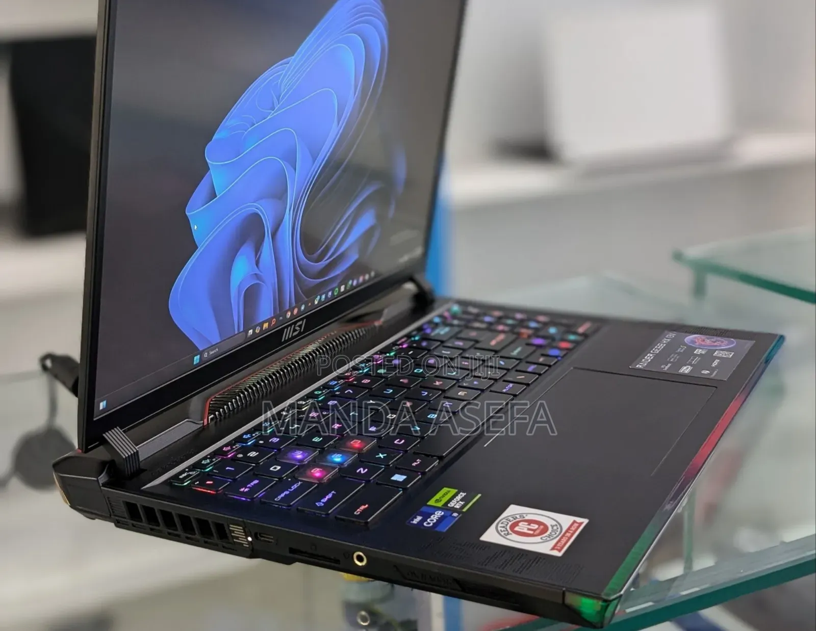 New Laptop MSI 32GB Intel Core I9 SSD 1T