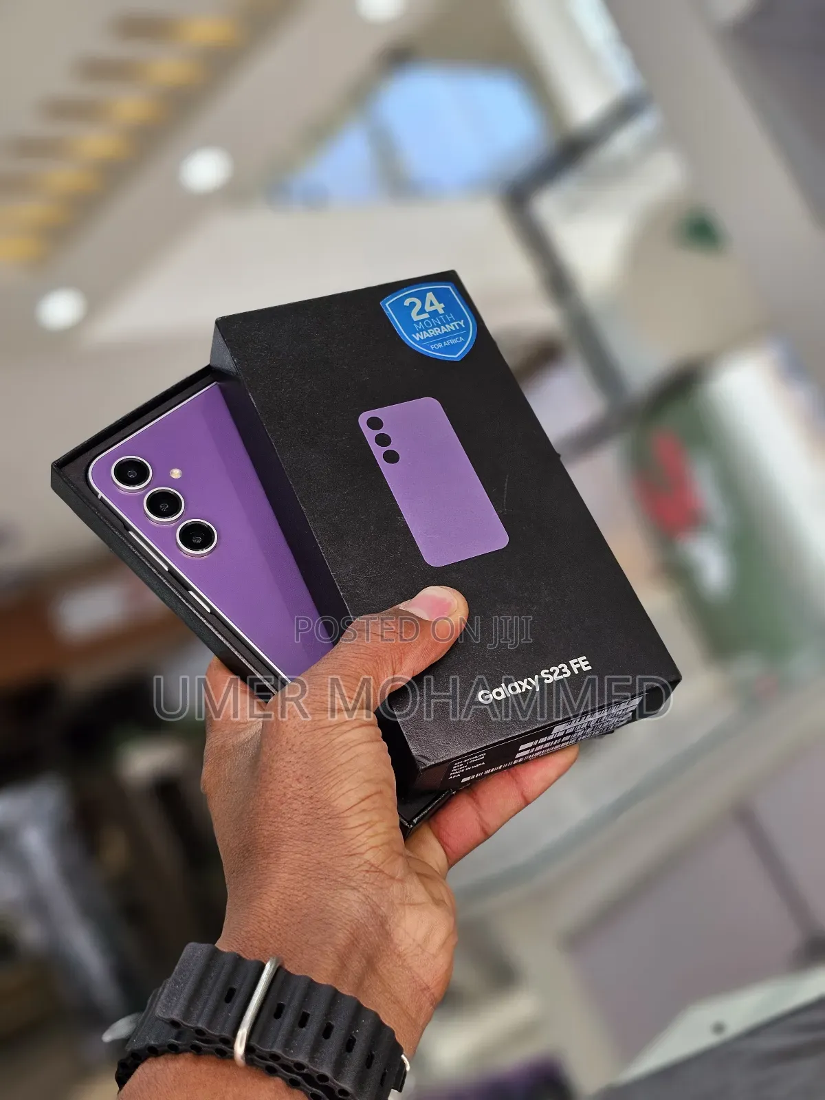 New Samsung Galaxy S23 FE 256 GB Purple