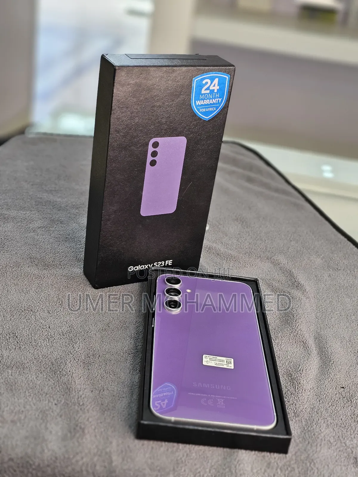 New Samsung Galaxy S23 FE 256 GB Purple