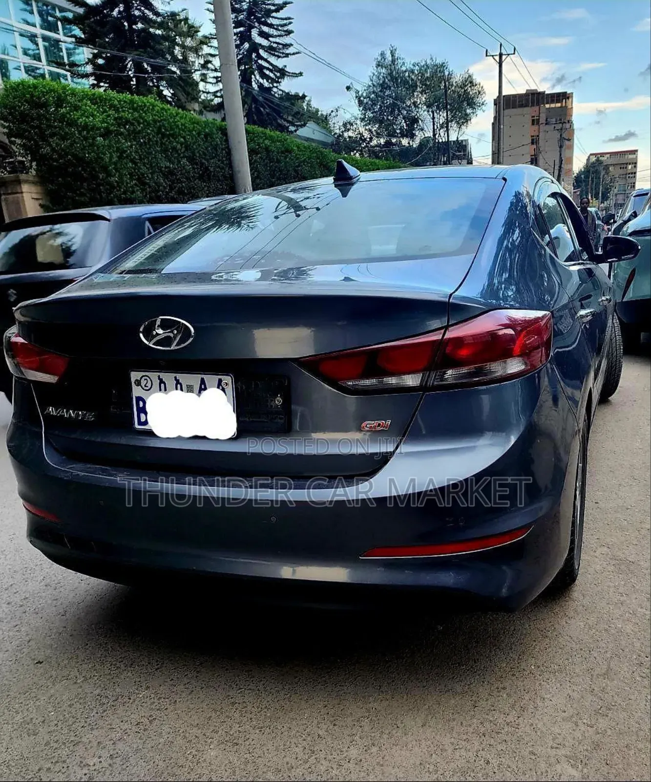 Hyundai Avante 2017 Gray