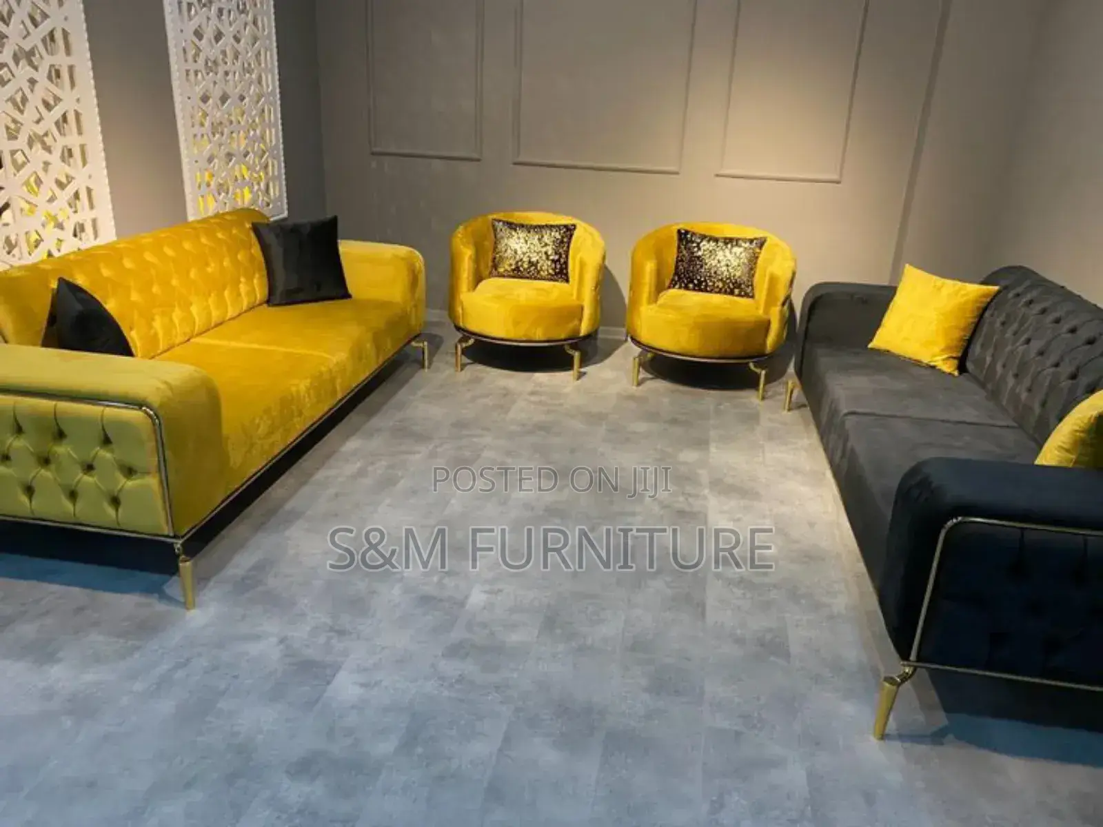 Customizable Sofa Sets (3+3+1+1)