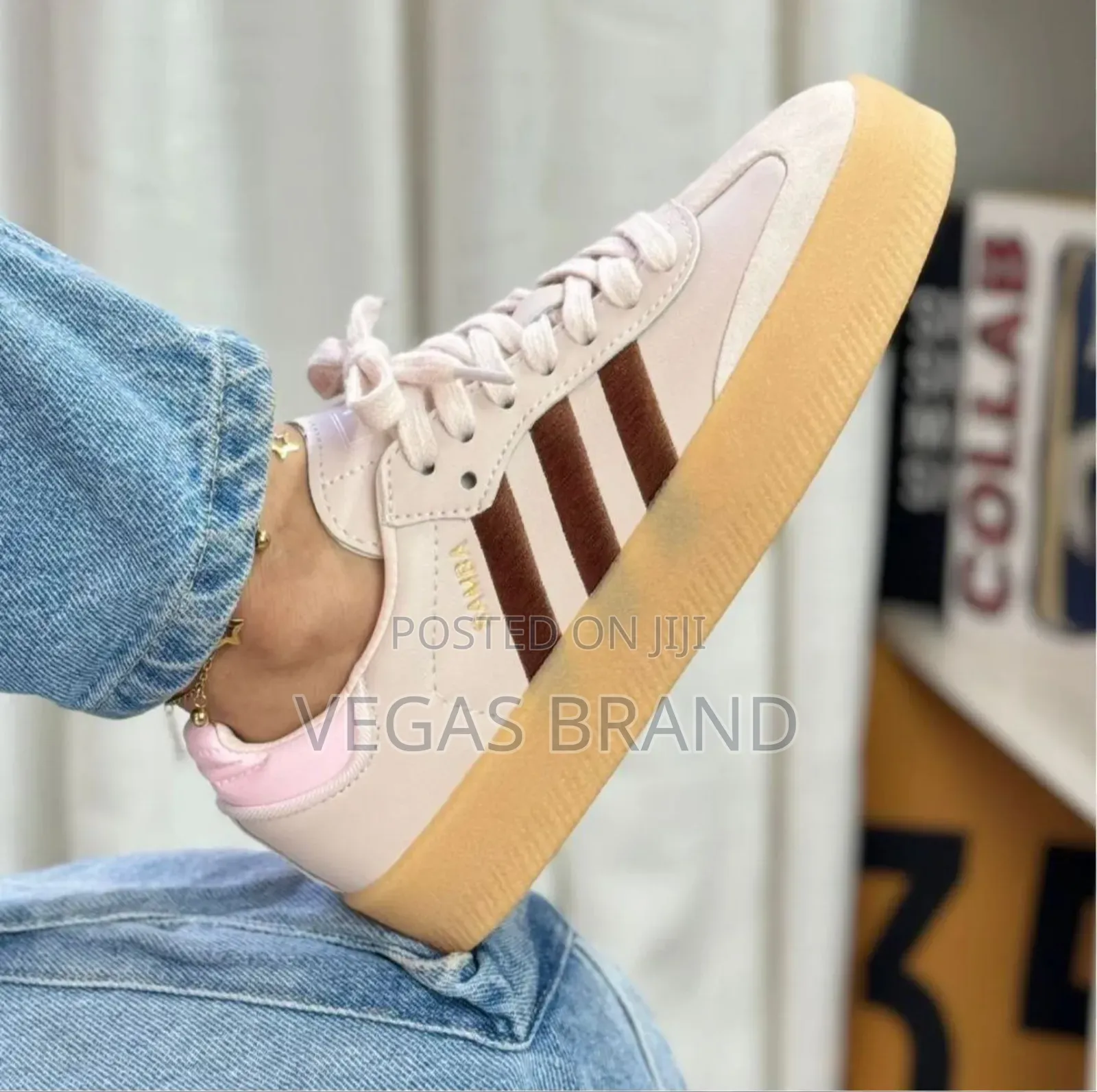 Adidas Samba Pink Woman's Master Quality Shoes