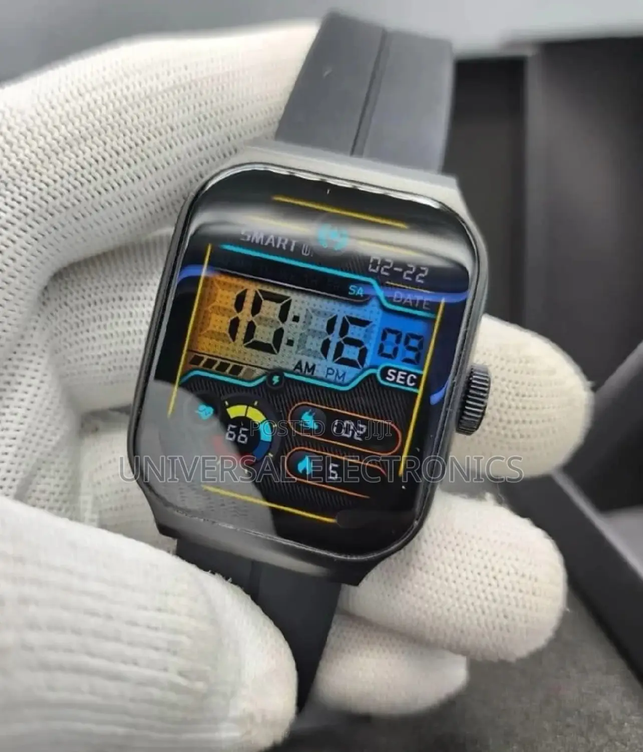 Super Amoled 3d Curved Flexible Smart Watch (2025 Model)