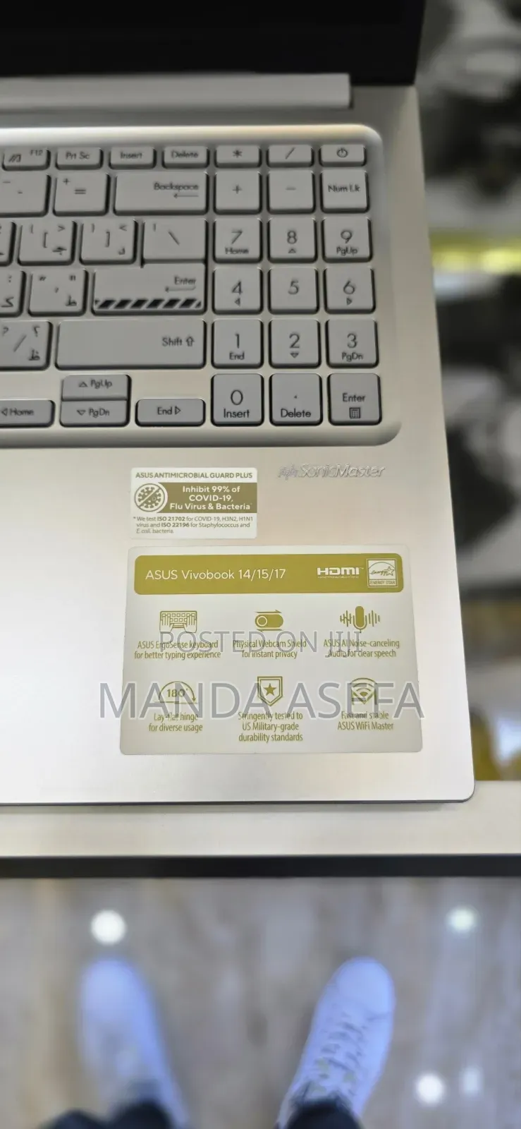 New Laptop Asus VivoBook 15 X540NA 8GB Intel Core I5 SSD 512GB