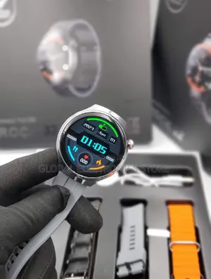 Premium Quality Rock Smart Watch(4 ማሰሪያ Belt ያለው )