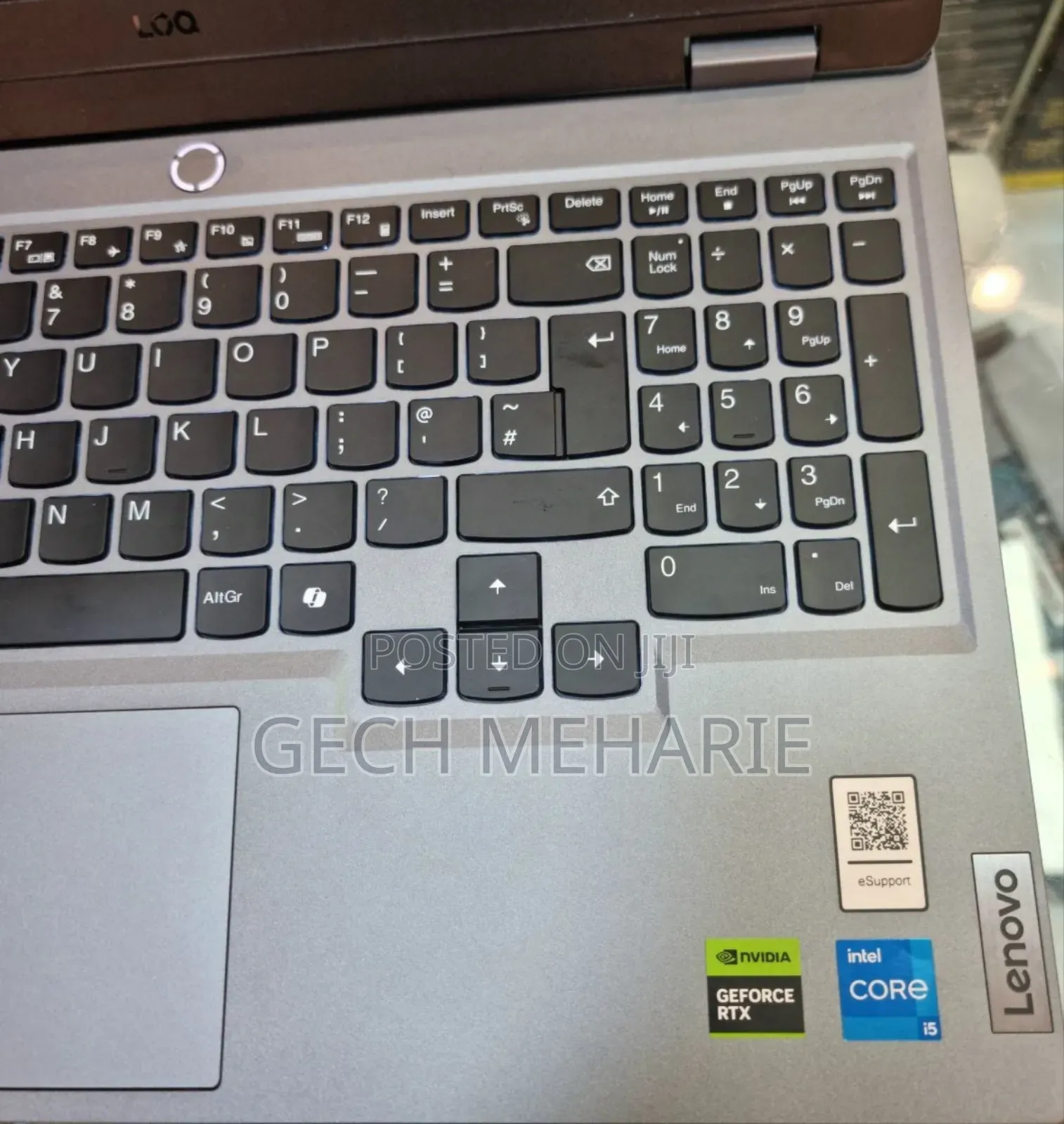 New Laptop Lenovo LOQ 15IRH8 16GB Intel Core I5 SSD 512GB