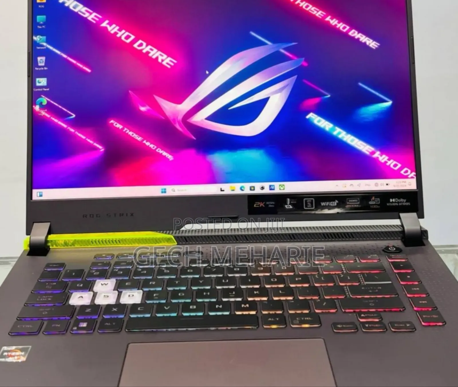 New Laptop Asus ROG Strix G15 16GB AMD Ryzen 9 SSD 512GB