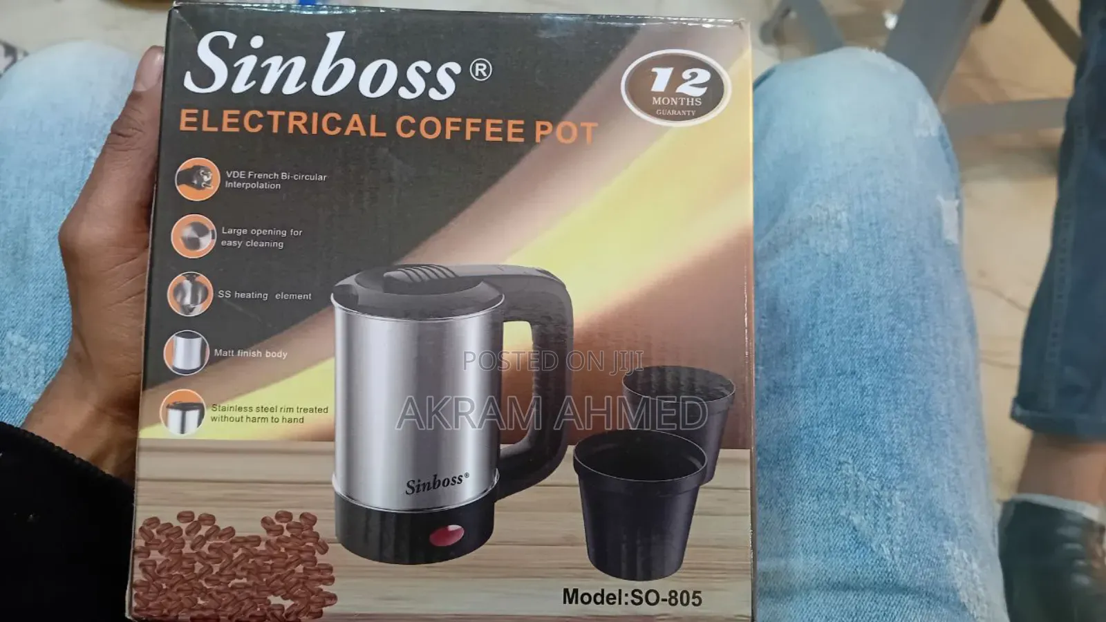 Sinboss Electrical Coffee Pot