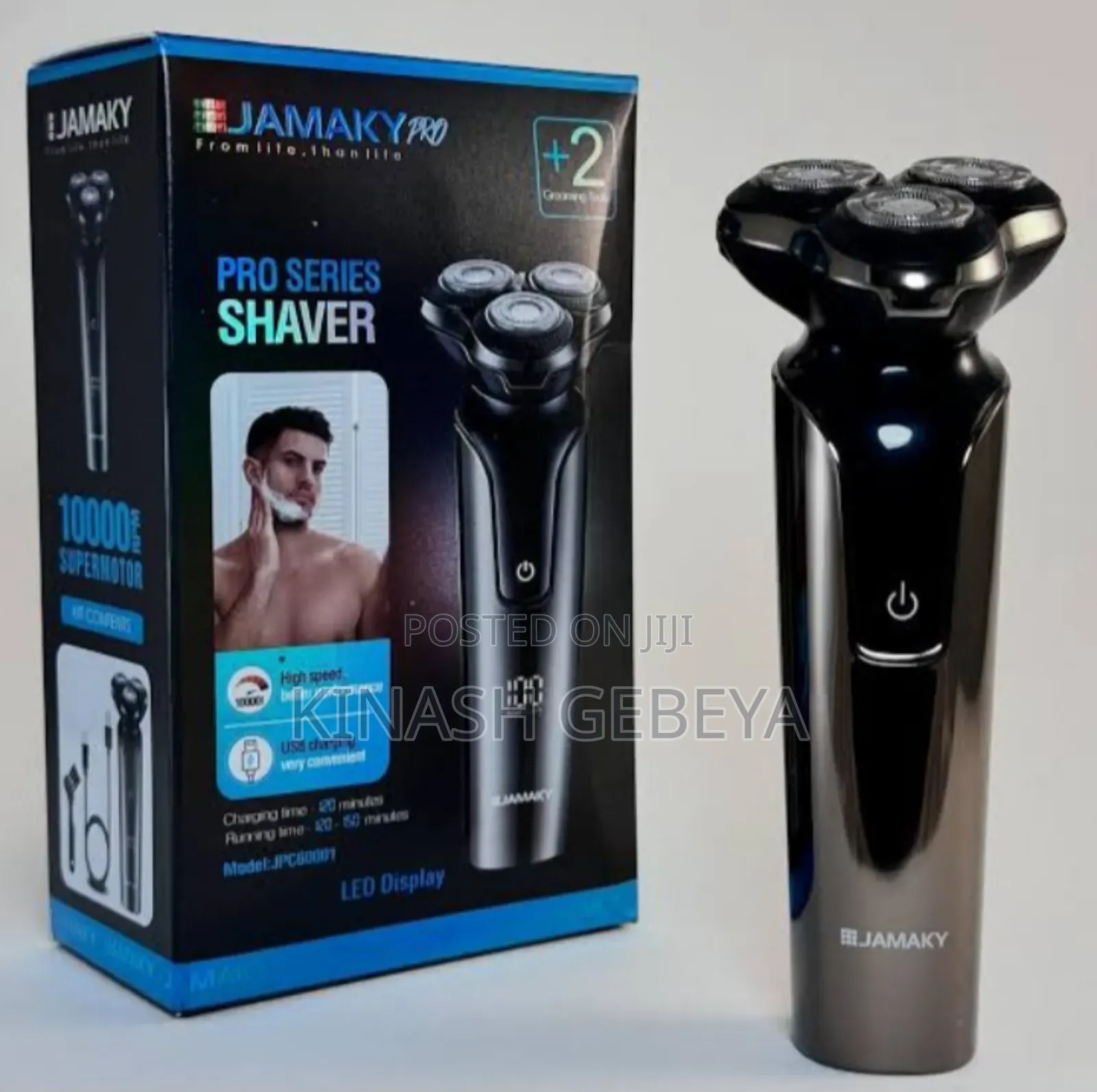 Jamaky Mens Beard Shaver
