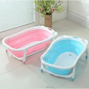 Photo - Children Folding Tub