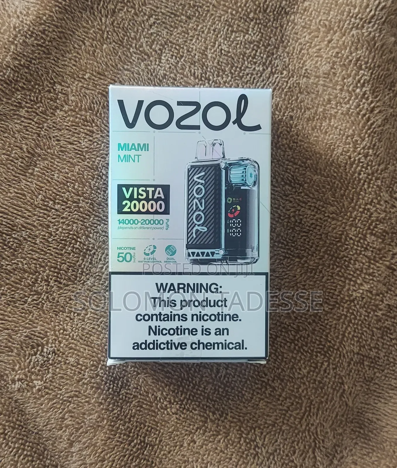 Vape Vozol Puff Strowbery Kiwi Flover