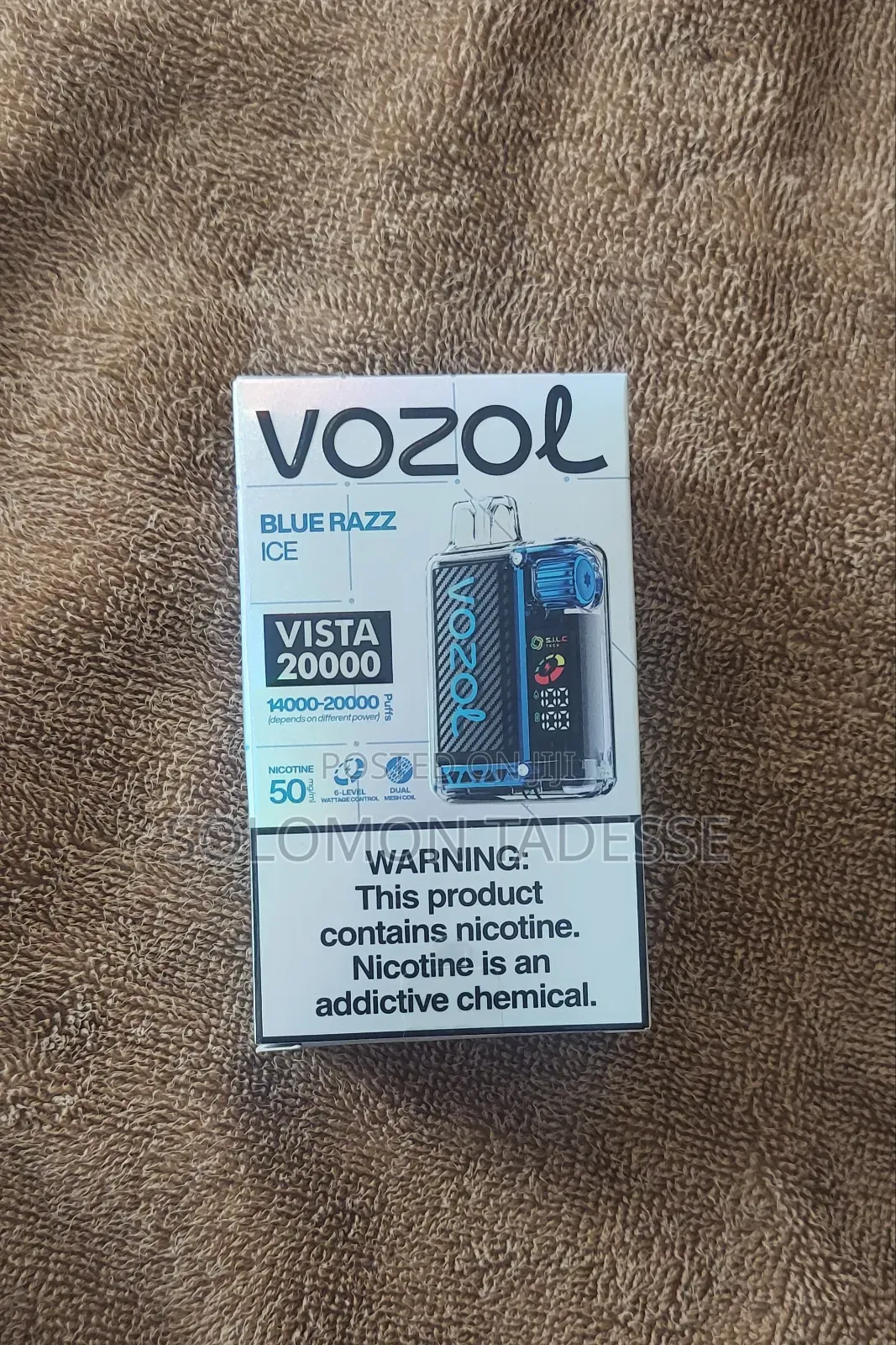 Vape Vozol Puff Strowbery Kiwi Flover