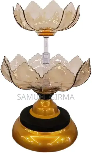  2 Layer Ornamental Fruit Plate 