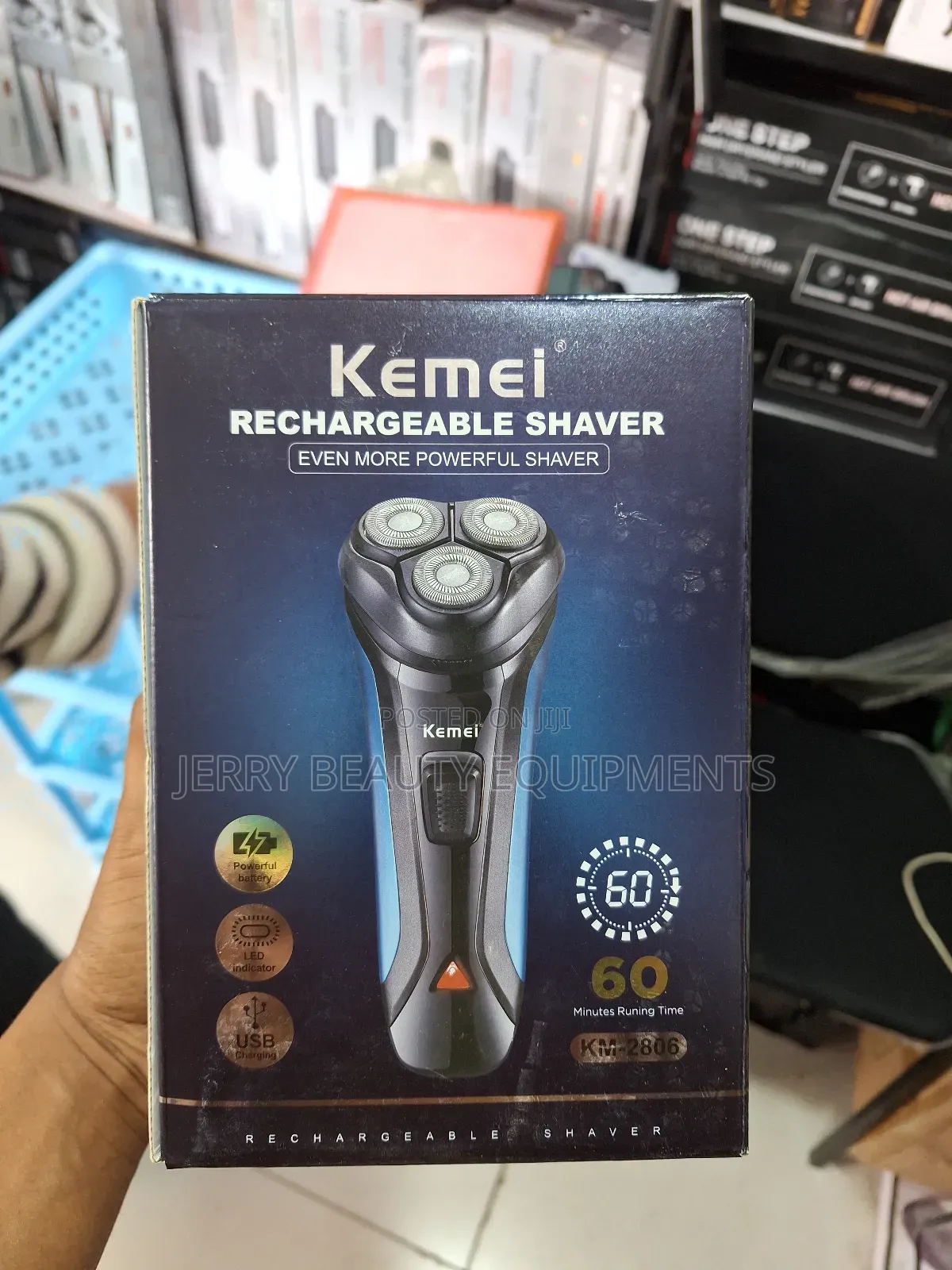 Kemei Rechargeable Shaver