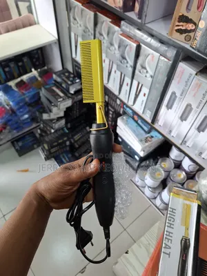 Gold Ceramic Professional Press Comb