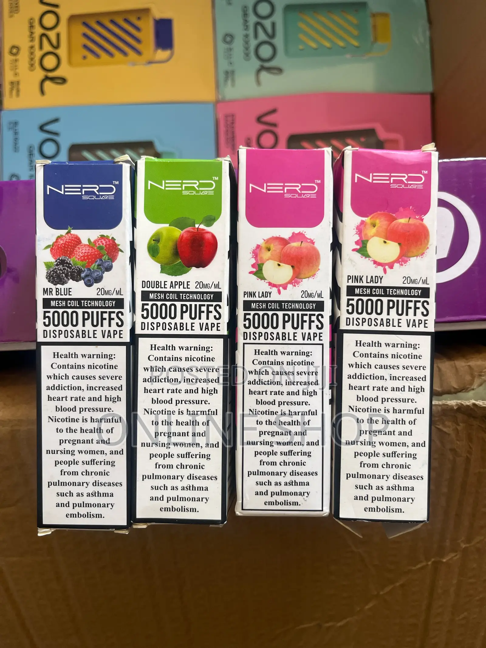 Nerd Vape 5000 Puff With 2% Nicotine