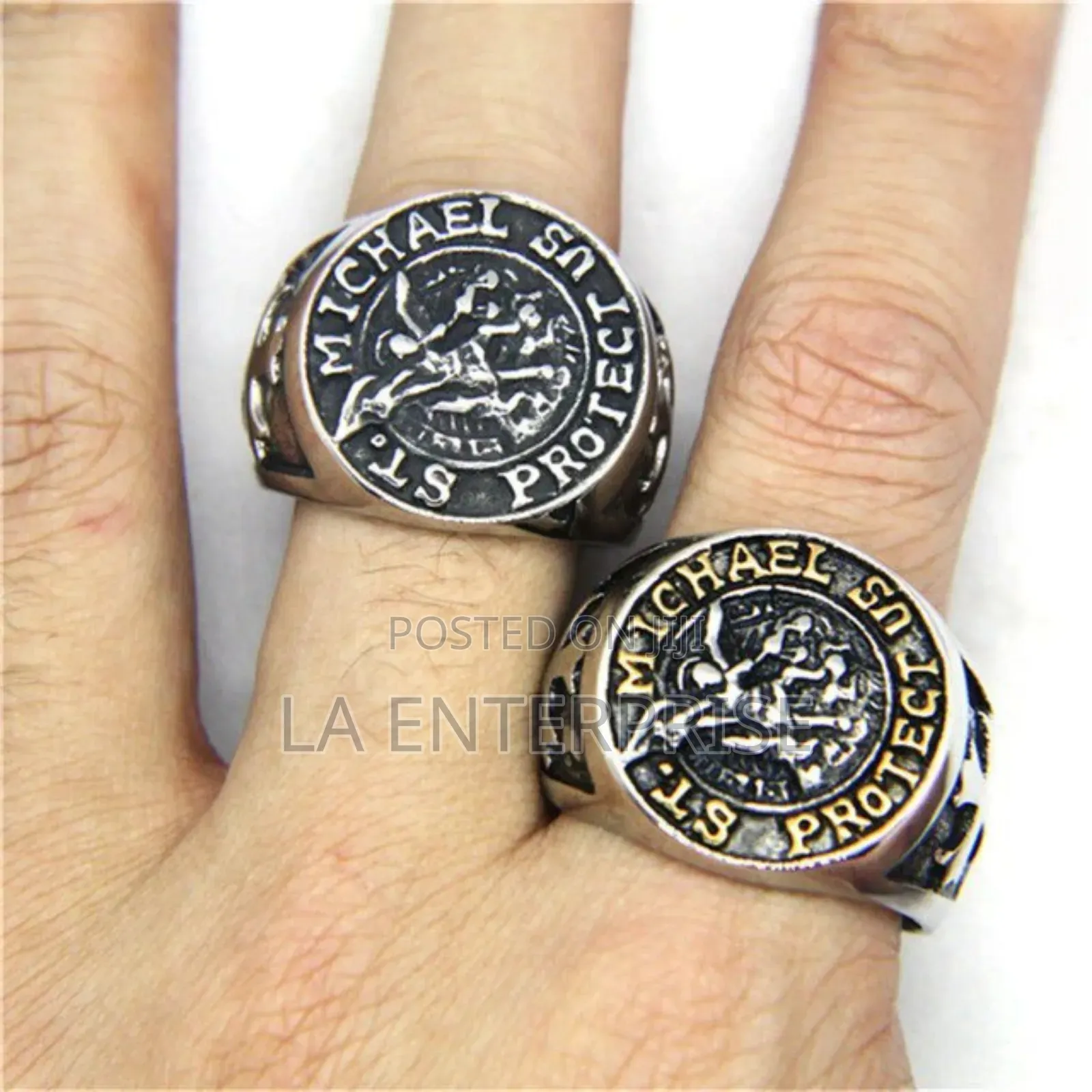 Vintage St. Michael Ring