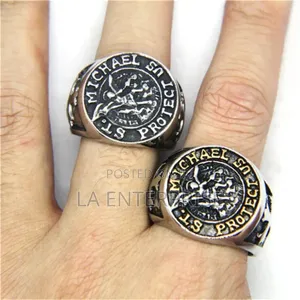 Vintage St. Michael Ring