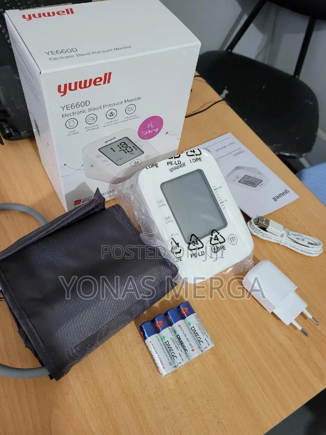 Digital Blood Pressure Machine/Home Use,Display, 99reading