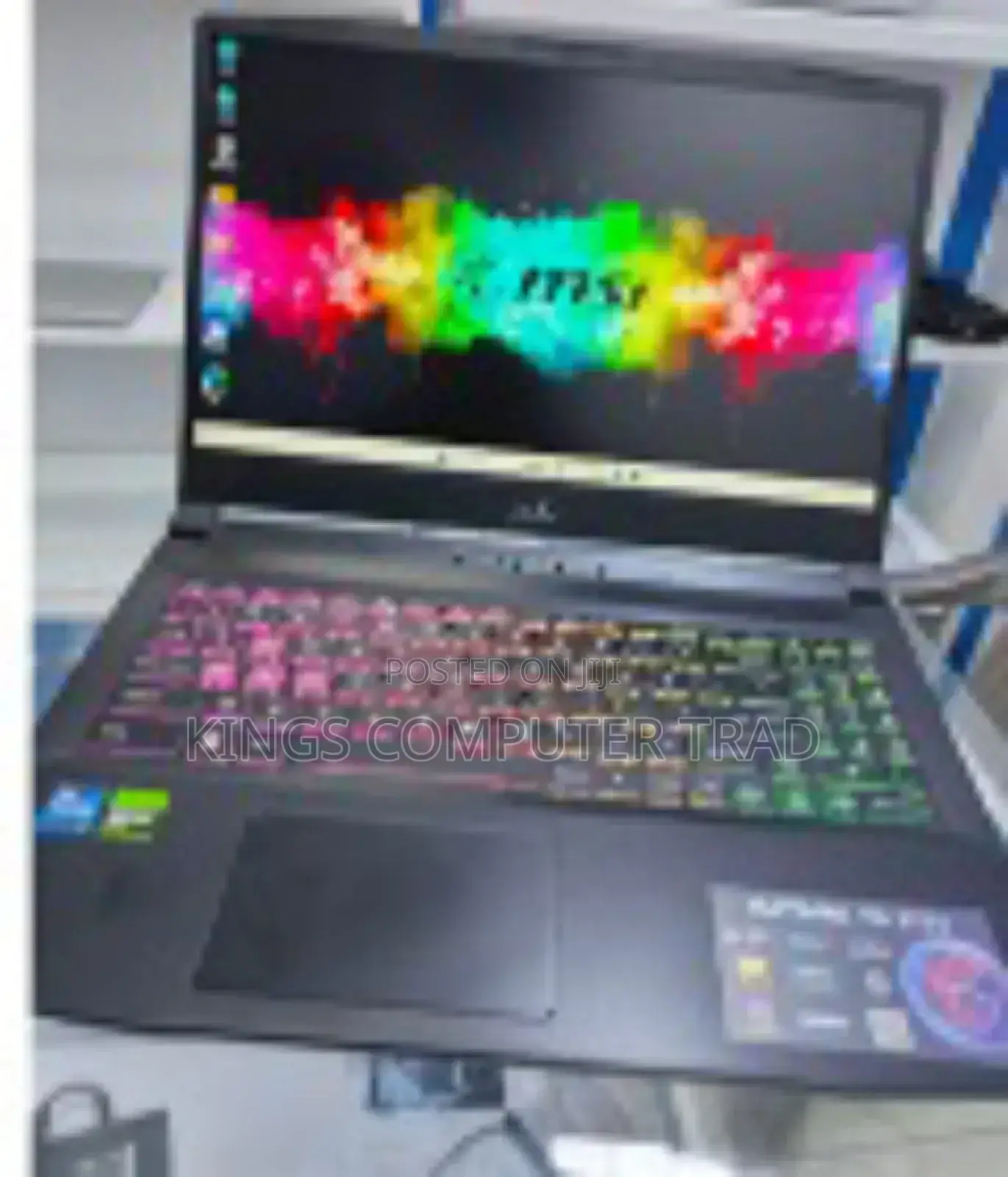 New Laptop MSI Katana 15 32GB Intel Core i7 SSD 1T