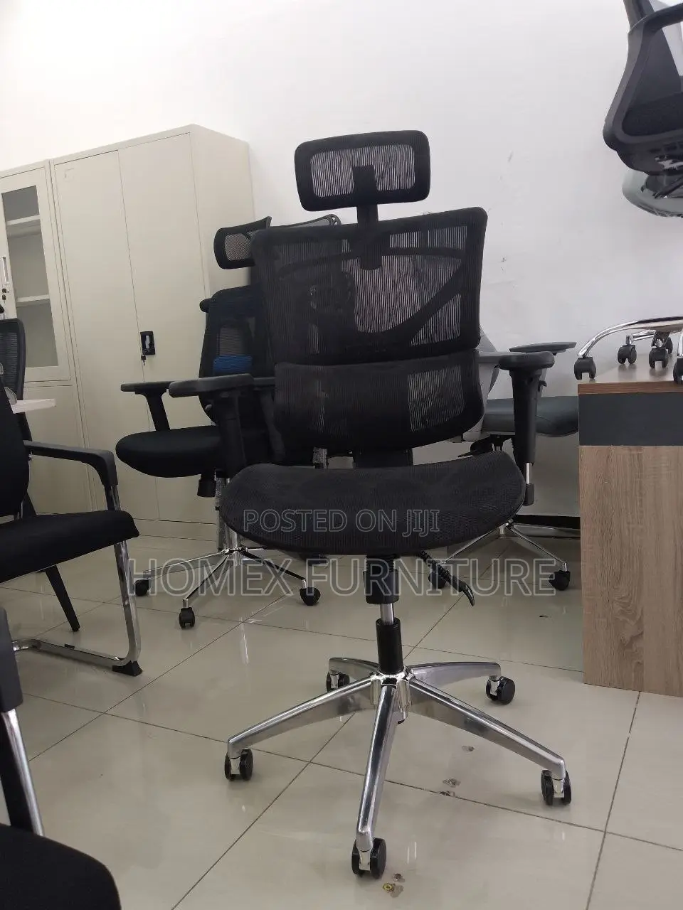 Office Furniture Chair የቢሮ ፈርኒቸር ወንበር Ergonomics
