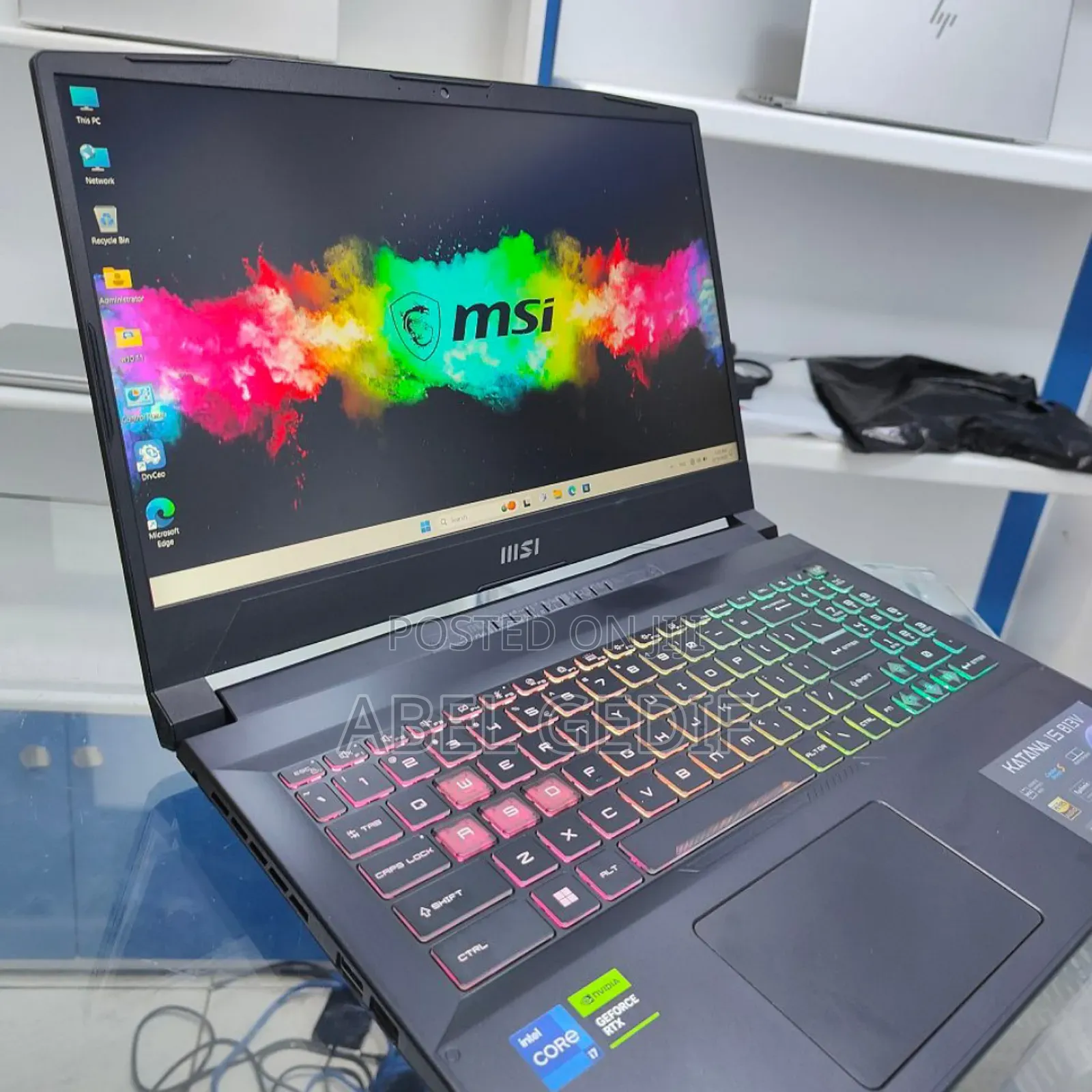 New Laptop MSI Katana 15 32GB Intel Core I7 SSD 1T