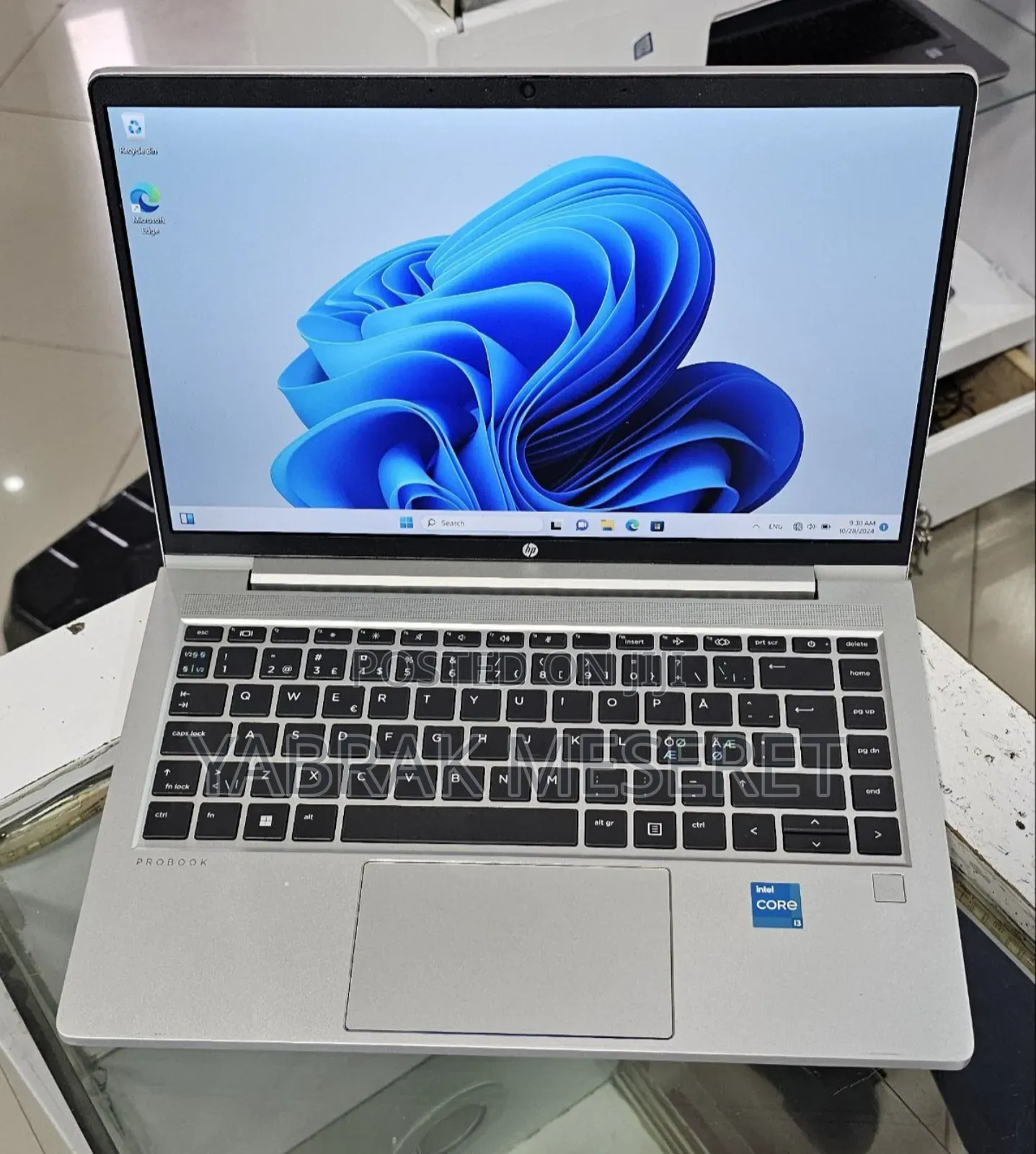 New Laptop HP 16GB Intel Core I3 SSD 256GB