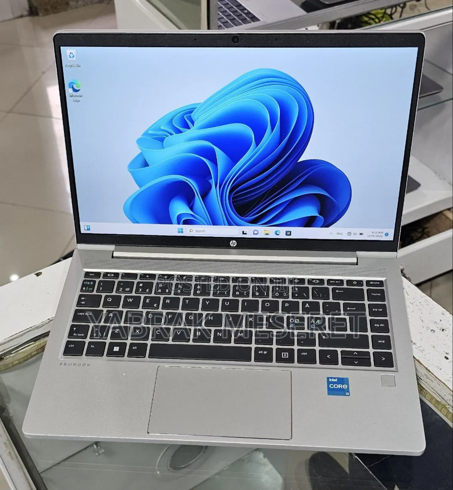 New Laptop HP 16GB Intel Core I3 SSD 256GB