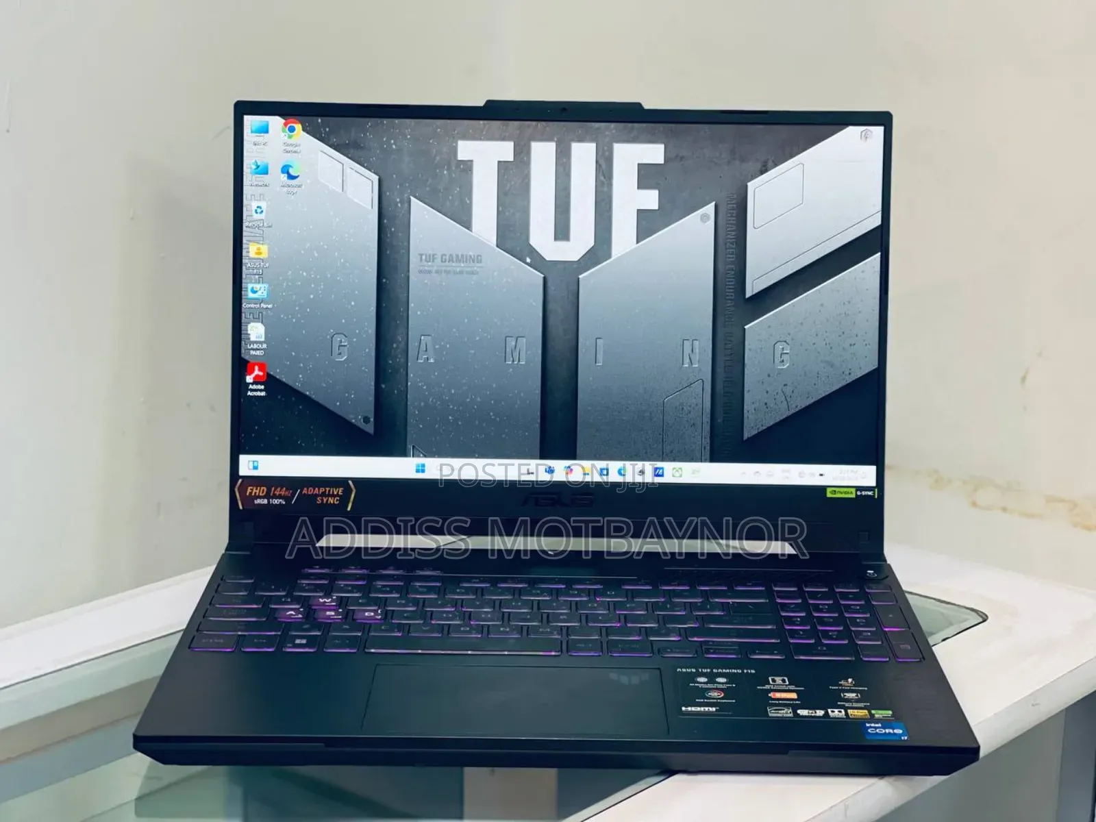 New Laptop Asus TUF Gaming A15 16GB Intel Core I7 SSD 1T