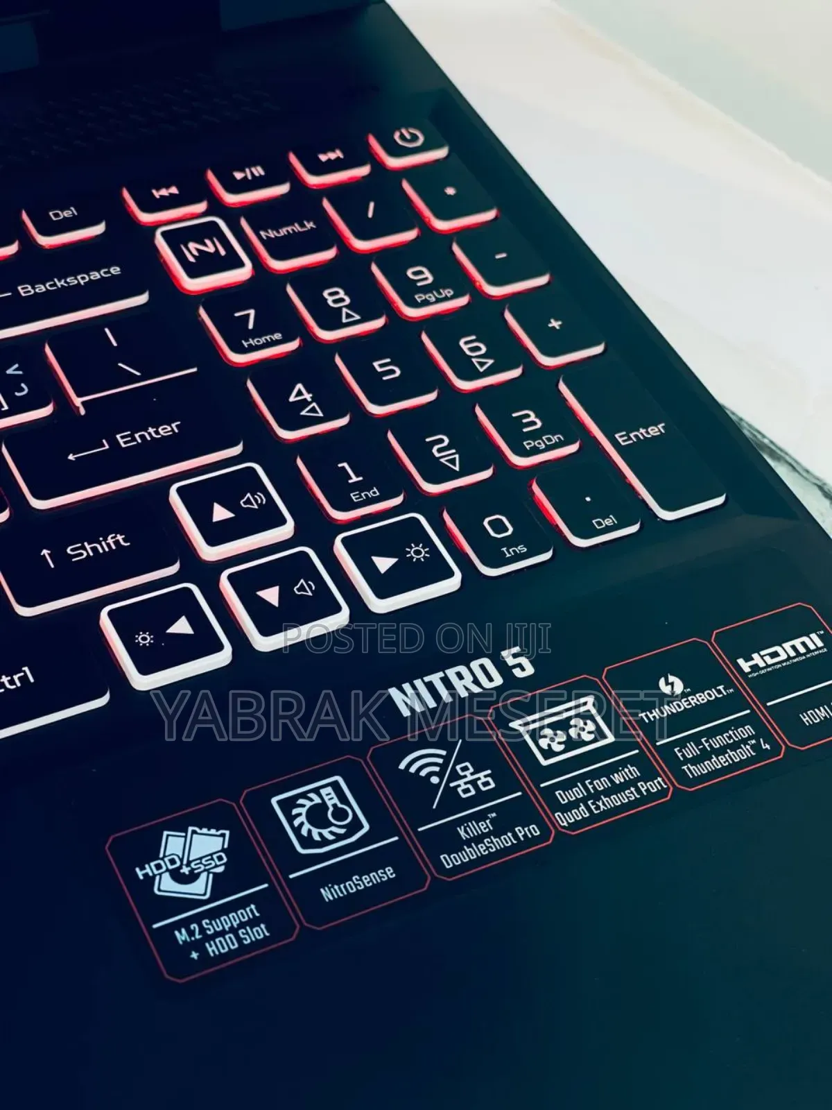 New Laptop Acer Nitro 5 16GB Intel Core I5 SSD 512GB