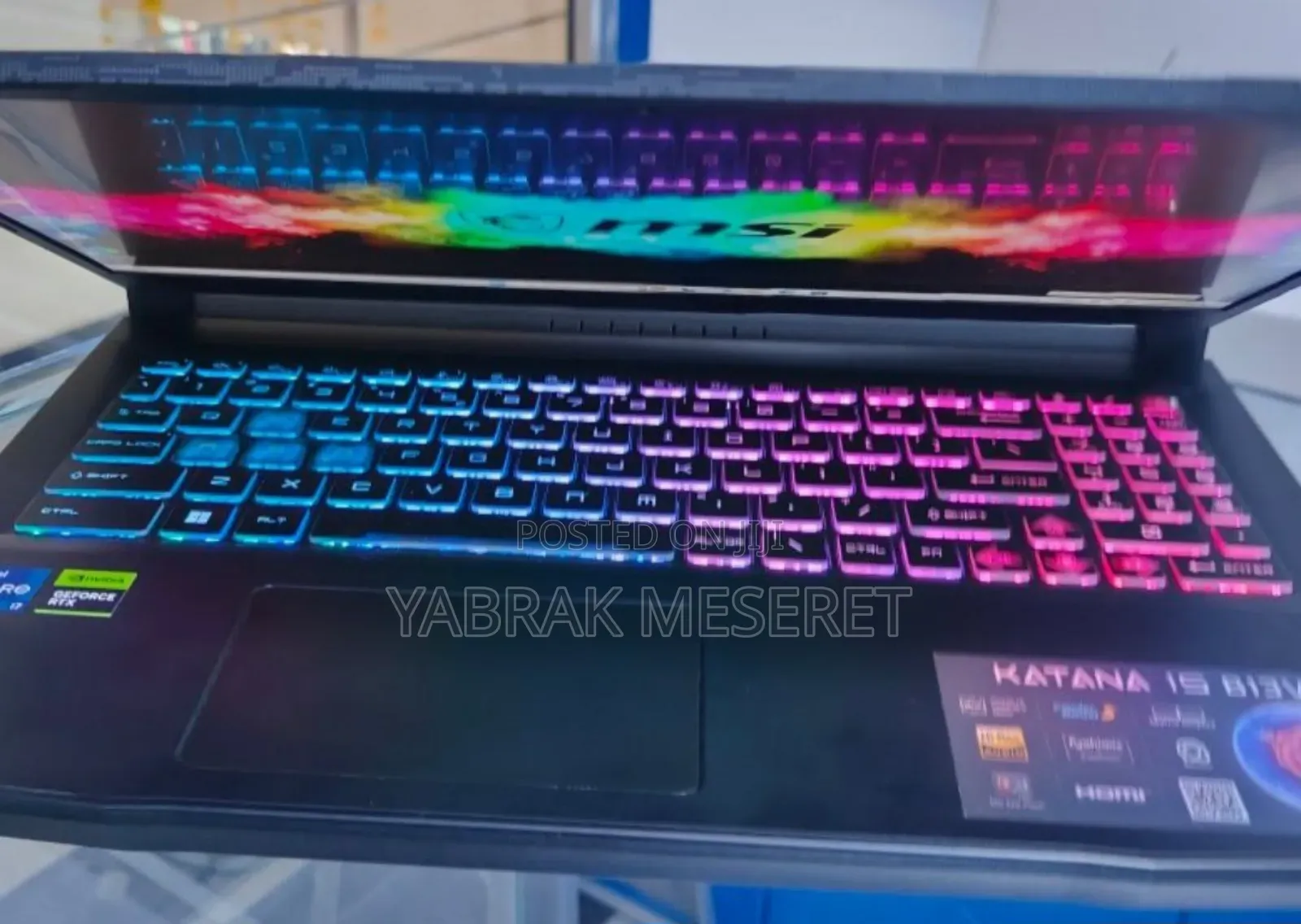 New Laptop MSI Katana 15 32GB Intel Core I7 SSD 1T