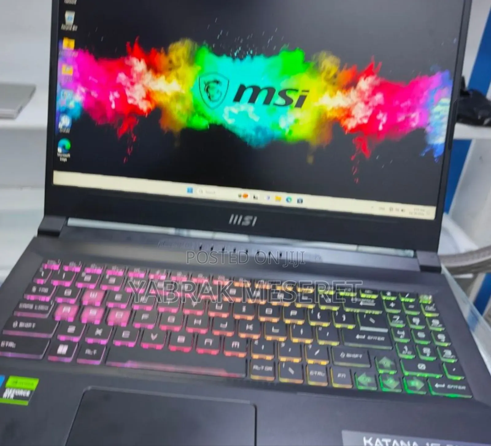 New Laptop MSI Katana 15 32GB Intel Core I7 SSD 1T