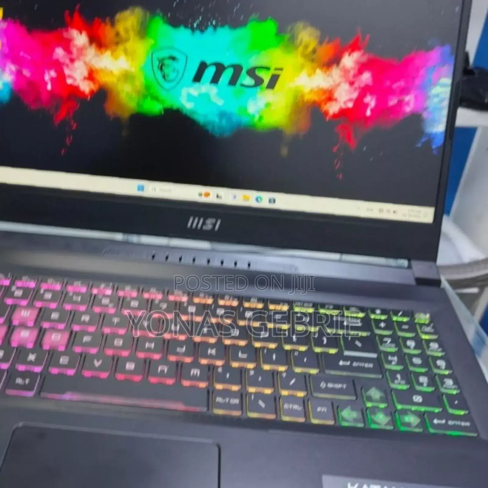 New Laptop MSI Katana 15 32GB Intel Core I7 SSD 1T
