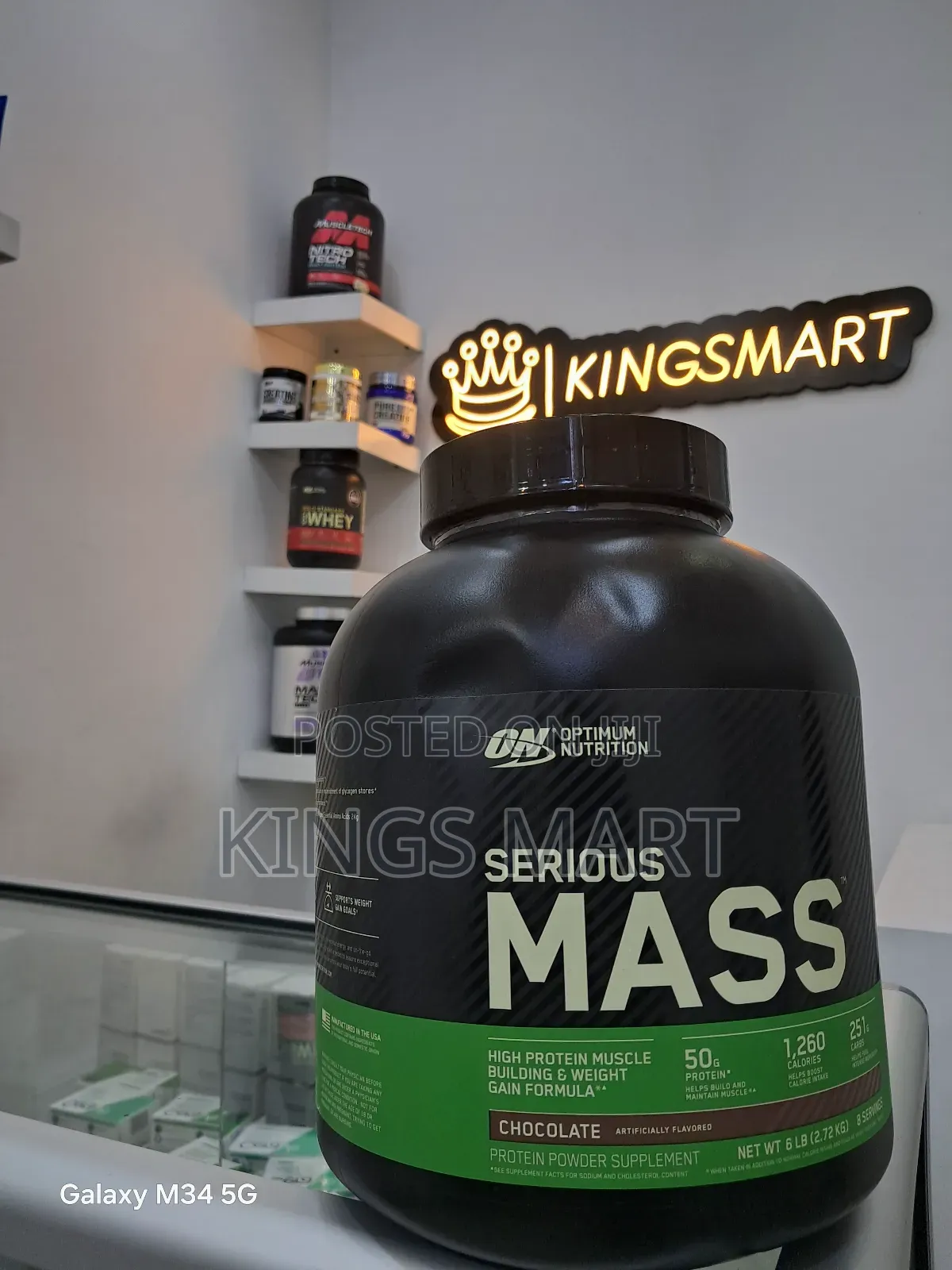 Optimum Nutrition Serious Mass (Made in Usa)